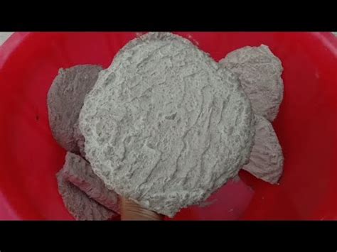 Asmr New Dusty Soft Grey Clay Dry Water Crumbling So Satisfying