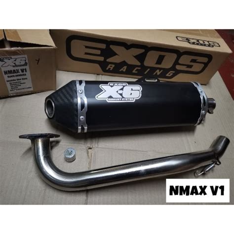 Nmax 2020 V2 Exos Racing X6 New Design White Shopee Philippines