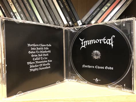 Immortal Northern Chaos Gods Cd Photo Metal Kingdom