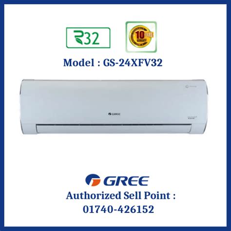 Gs Xfv Gree Fairy Split Type Air Conditioner Ton Inverter