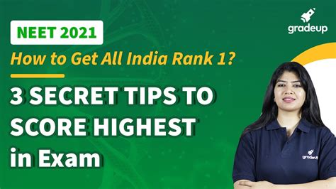 How To Get All India Rank 1 3 Secret Tips To Score Highest In Exam