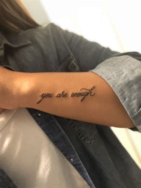 Forearm Word Tattoos For Girls
