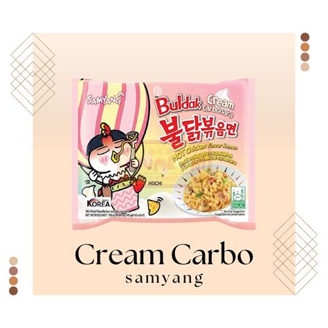 Samyang Creamy Carbo Hot Chicken Ramen Lazada PH