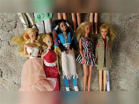 10 Barbie Skipper Ken Dolls Adam Marshall Land And Auction Llc