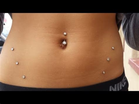 FINALLY GOT MY BELLY PIERCED YouTube