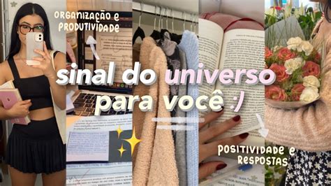 Esse é O Sinal Que Você Pediu Para O Universo Vlog Um Dia Na Minha