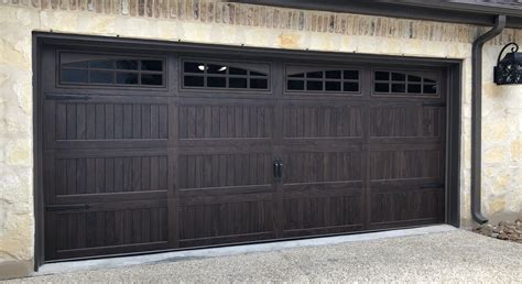 Walnut Woodgrain Chi — Garage Door Repair Co