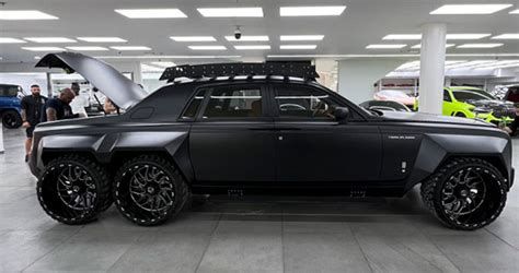 World S First Rolls Royce Phantom 6x6 Is Absolutely Mad Apocalypse