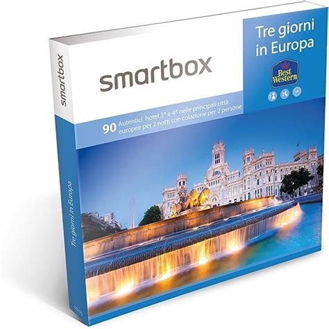 Cofanetto Regalo Smartbox Tre Giorni In Europa Amazon It Sport E