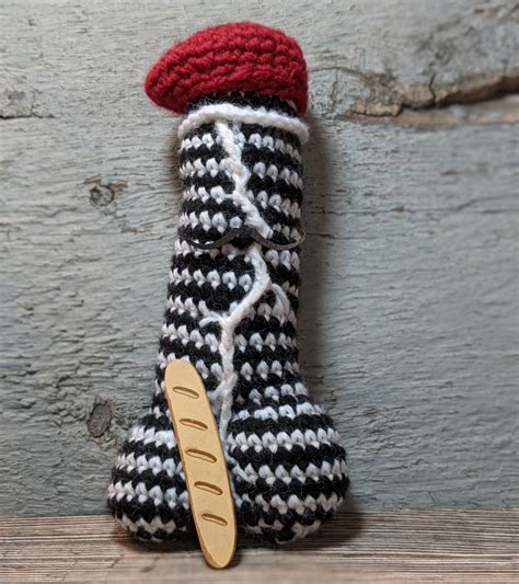 Pierre The Peen Crocheted Gag T Lewdmoo
