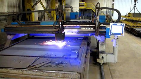 Messer Mg Titan 9 X 50 Cnc Plasma Cutter Youtube