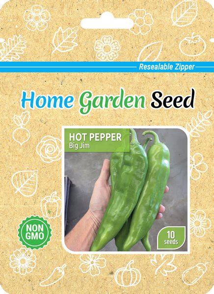 Jual Benih Cabai Big Jim Hot Pepper Home Garden Seed Di Lapak Mw Hydro Tangerang Bukalapak