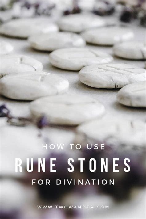 Rune Meanings And How To Use Rune Stones For Divination Two Wander In