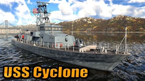 USS Cyclone Update Drone Age 2ⁿᵈ Dev Server War Thunder YouTube