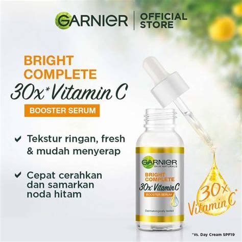 Garnier Bright Complete Vitamin C Booster Serum 7 5ml Travel Set