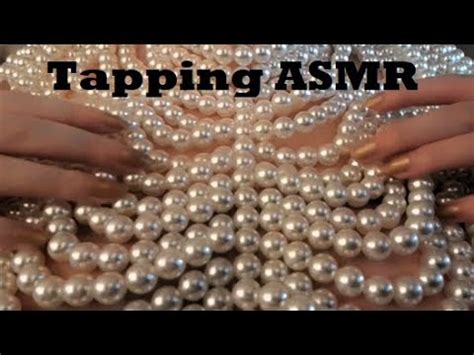 Pearl Necklace Tapping And Unintelligible Whispers Asmr Youtube