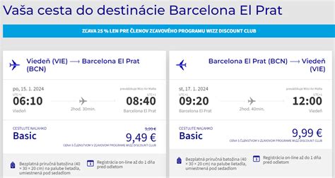 Barcelona Za Iatkom Roka Letenky Z Viedne Od