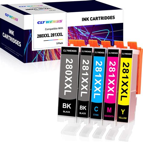 Amazon Clywenss Compatible Ink Cartridge Replacement For Canon