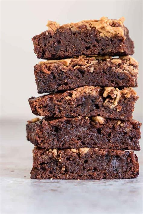 Peanut Butter Banana Brownies Easy Vegan Brownies Recipes From A Pantry