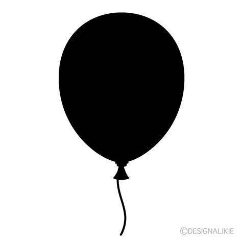 Balloon Silhouette Clip Art Free Png Image｜illustoon