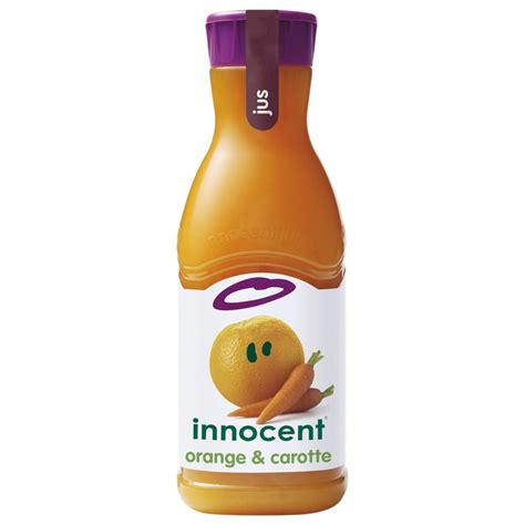 Jus orange et carotte INNOCENT la bouteille de 900mL à Prix Carrefour