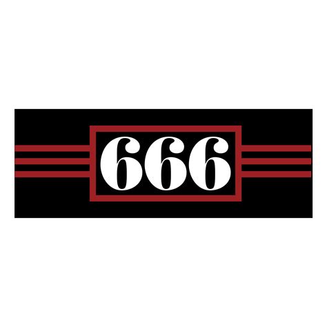 666 Logo PNG Transparent & SVG Vector - Freebie Supply