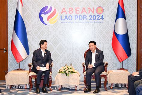 Thailand Fully Supports Lao PDRs ASEAN Chairmanship Thailandtv News