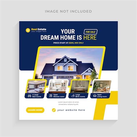 Premium Vector Property Real Estate Business Social Media Promotion