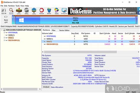DiskGenius PartitionGuru - Screenshots