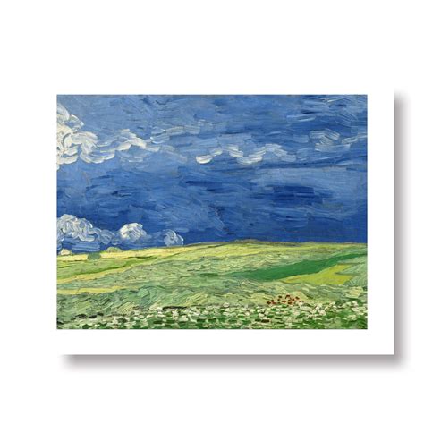 Van Gogh - Wheatfield under Thunderclouds – Knot & Soul