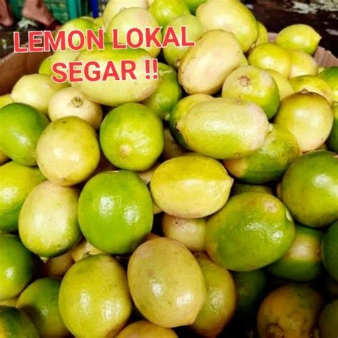 Jual Jeruk Lemon Gr Lokal Segar Shopee Indonesia