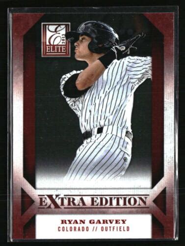 Ryan Garvey 2013 Panini Elite Extra Edition 99 Baseball Card EBay