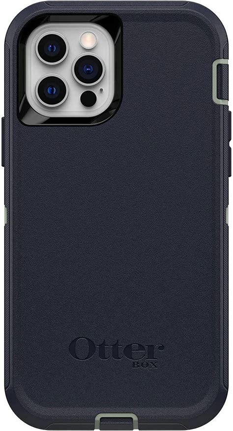 OtterBox Back Cover Case for iPhone 12 & iPhone 12 Pro, Varsity Blues Sage - Walmart.com