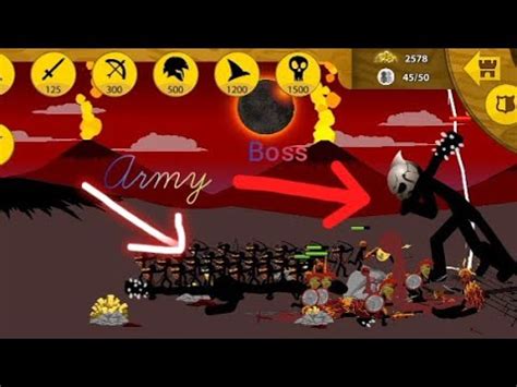 How To Beat Final Boss In Stick War Legacy Bossfight YouTube