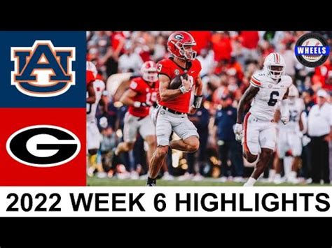 2 Georgia Vs Auburn Highlights College Football Week 6 2022