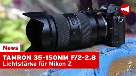 Tamron Objektiv Mm F Di Iii Vxd Lichtst Rke F R Nikon Z