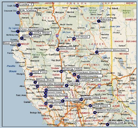 Map Of Northern California Cities - Printable Maps