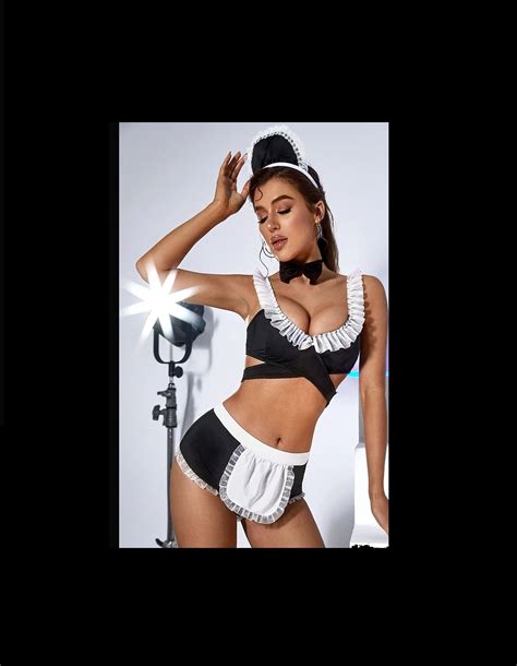 Maid Cosplay Costume Naughty Maid Costume Super Sexy Cosplay Etsy