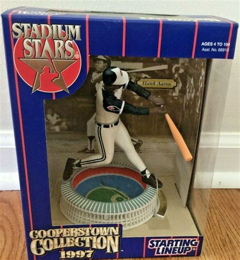 Starting Lineup Stadium Stars Cooperstown Collection Hank Aaron