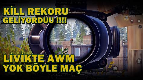 Lİvİk Sahİbİ Kill Rekoru Gelİyordu Pubg Mobİle Youtube