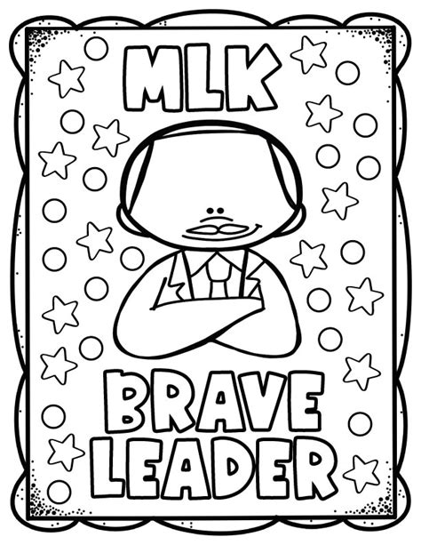 Martin Luther King Jr. Coloring Pages - MLK Day | Made By Teachers