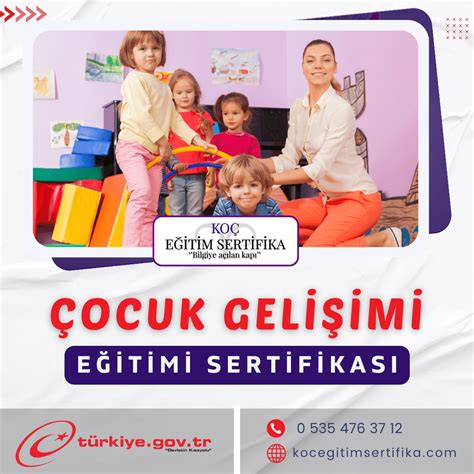 Çocuk Gelişimi Eğitimi Sertifikası Indirim Koç Eğitim Sertifika