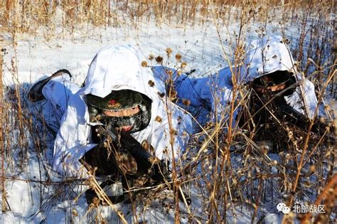 北部战区陆军四卡边防连官兵 极寒天气顶风冒雪巡逻在边防线上 官兵 陆军 边防连 新浪军事 新浪网