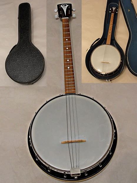 S Vintage Kay Tenor String Banjo Made In The Usa W Reverb