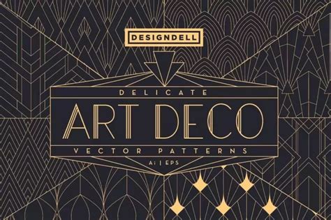 15 Best Art Deco Patterns And Textures Design Shack