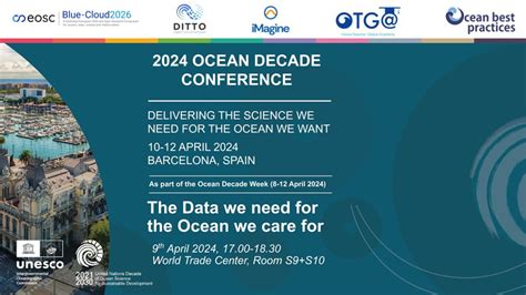 THE DATA WE NEED FOR THE OCEAN WE CARE FOR BLUECLOUD2026 AT 2024 UN