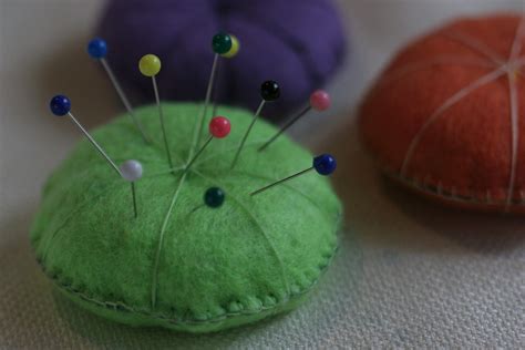 Recycled Pin Cushion Felt Pin Cushion Great T Idea Etsy Pin