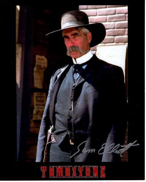 Sam Elliott Signed Autographed 8x10 Tombstone Virgil Earp Etsy