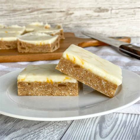 No Bake Lemon And Ginger Slice Recipe With Crystallised Ginger Just