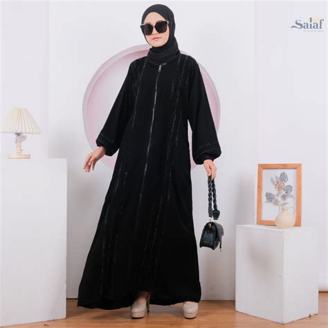 Jual Ziper Abaya By Salaf Boutique Official Shop Shopee Indonesia